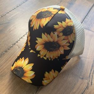 Sunflower Baseball Cap
